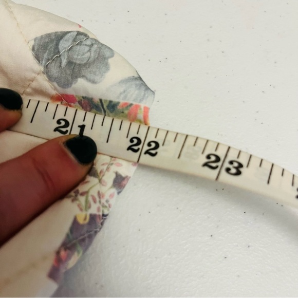 SAMANTHA SILPOS quilted sunburst robe coat lightweight jacket cream medium - Picture 16 of 16